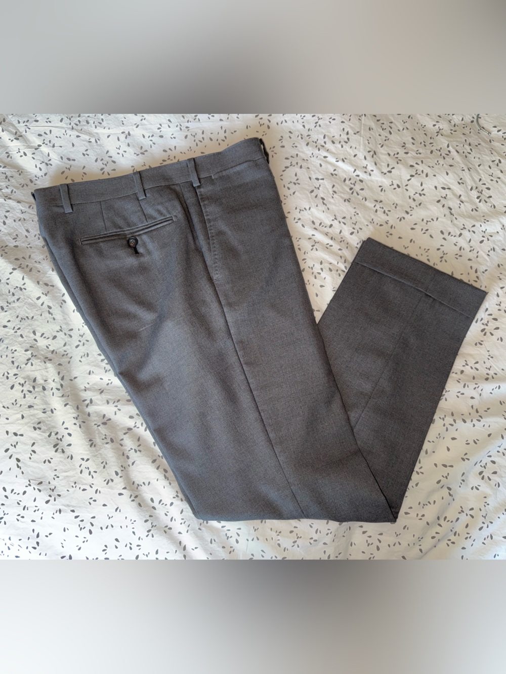 Tailored Dress Pants – Grey – 32-33 Waist / 29 Inseam